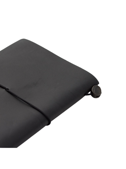 Traveler’s Notebook Passport Size Black Leather Starter Kit