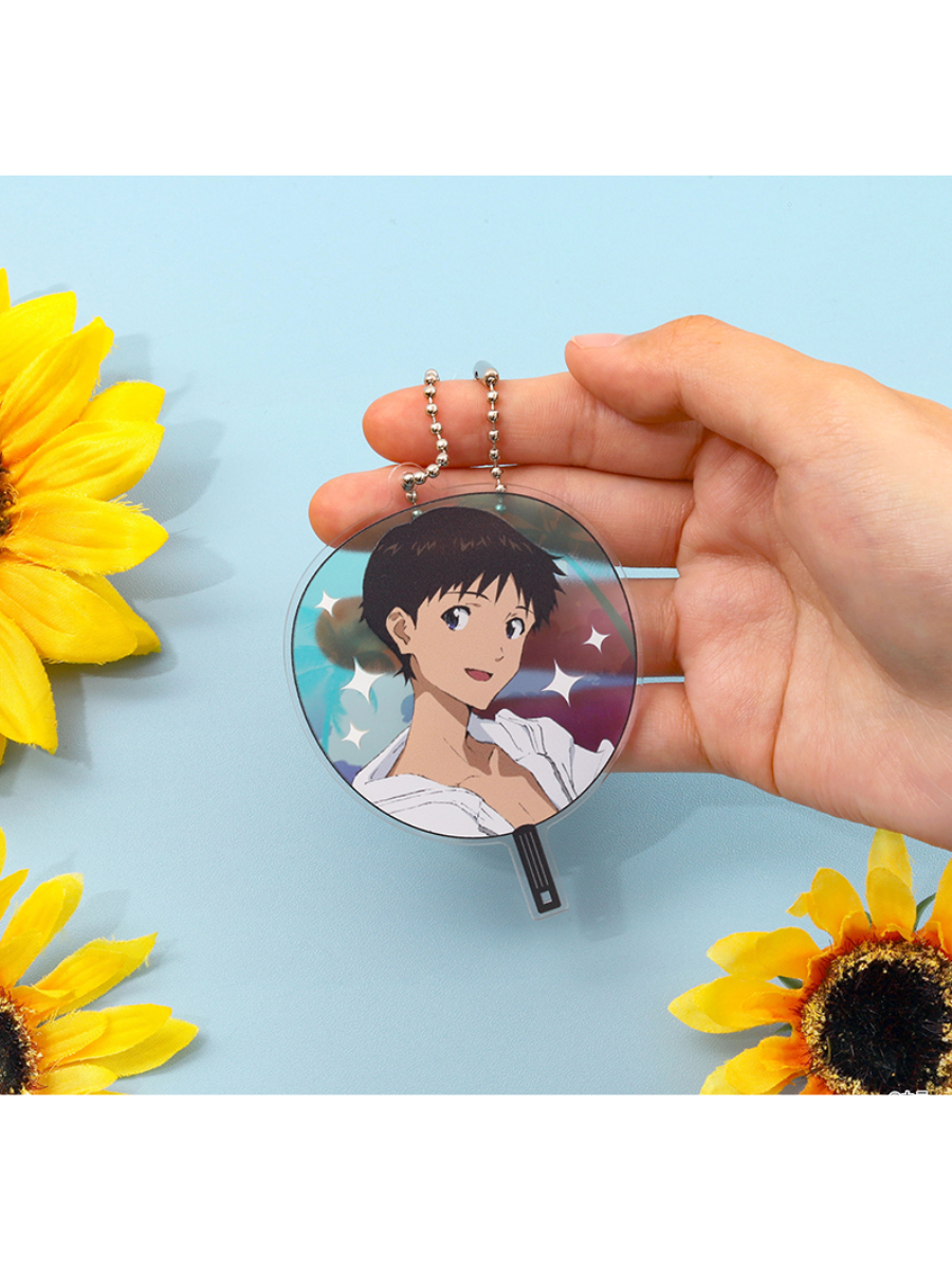 EVANGELION SUMMER FES 2026 Uchiwa Acrylic Keychain Collection Box (Set of 5)
