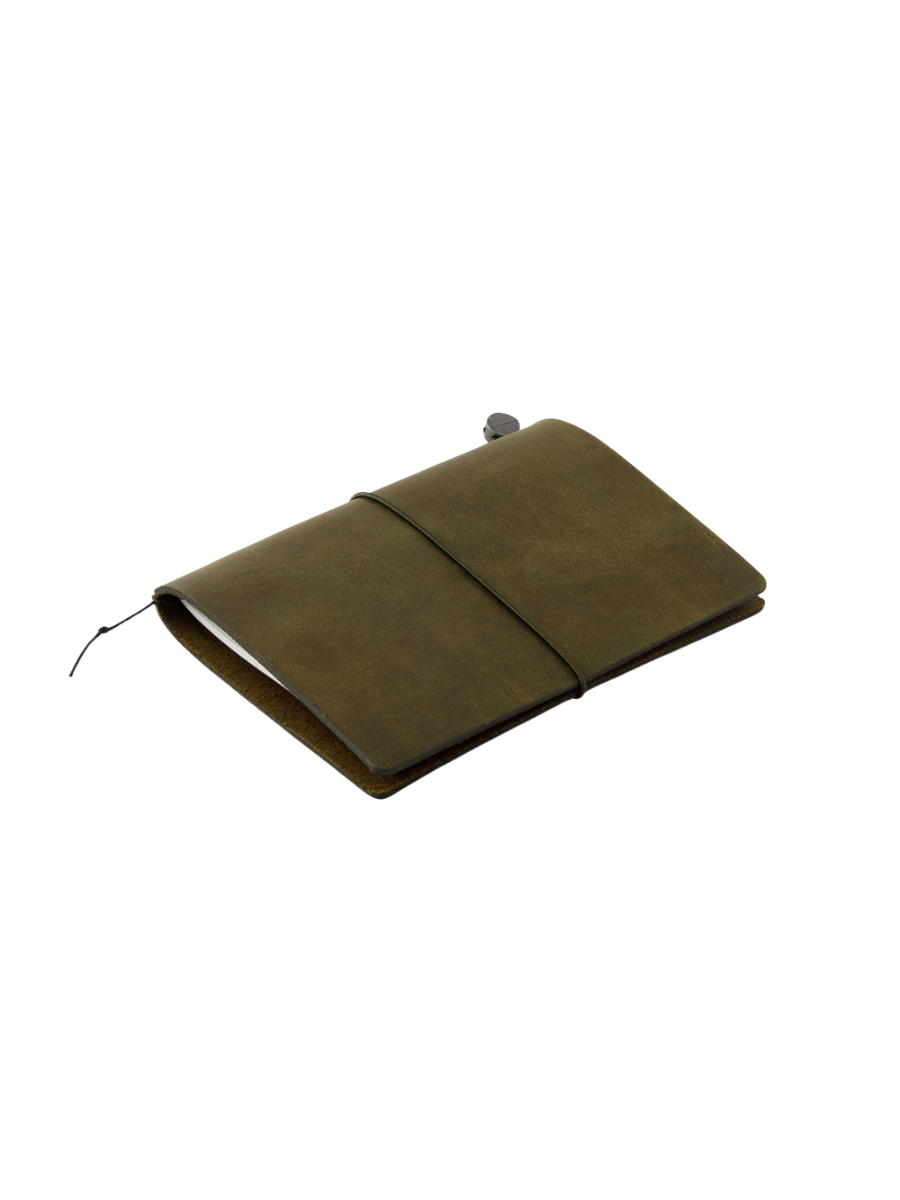 Traveler’s Notebook Passport Size Olive Starter Kit