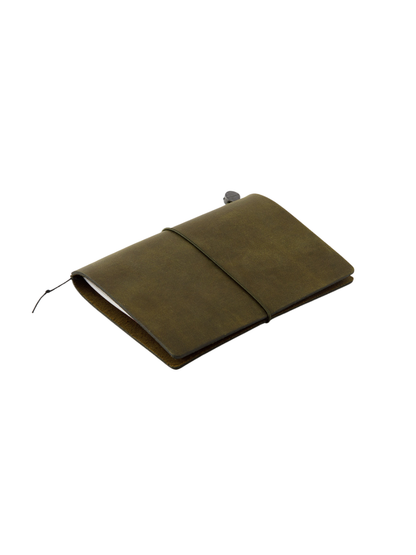 Traveler’s Notebook Passport Size Olive Starter Kit