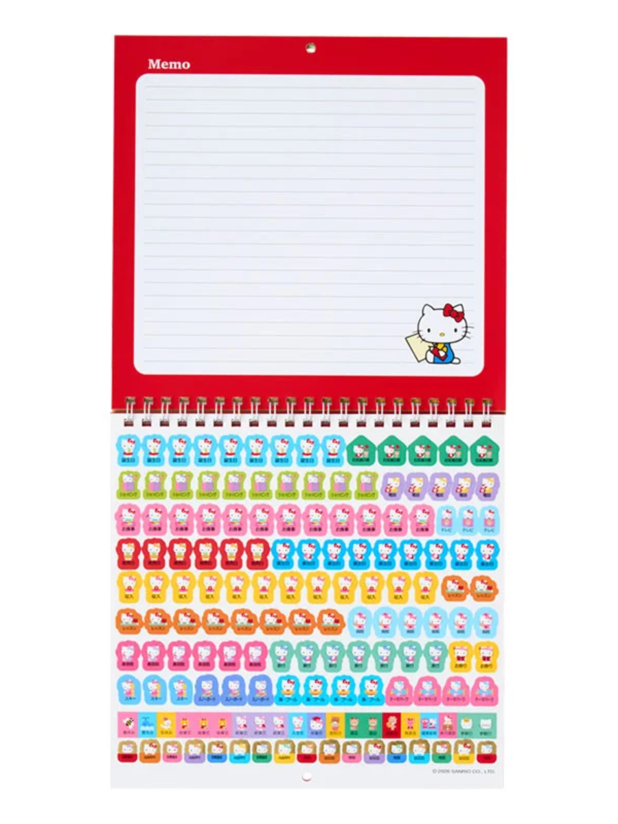 Sanrio Hello Kitty Wall Calendar M 2027