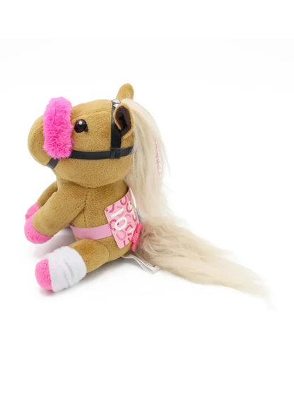 Idol Horse Friends Agera Gyaru S Size Plush Mascot with a ball chain