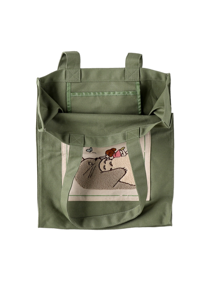 My Neighbor Totoro Canvas Tote Bag “So Your Name is Totoro!”