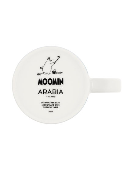 Moomin Winter Mug 2025 Ice Swimming 0.3L Ceramic Cup