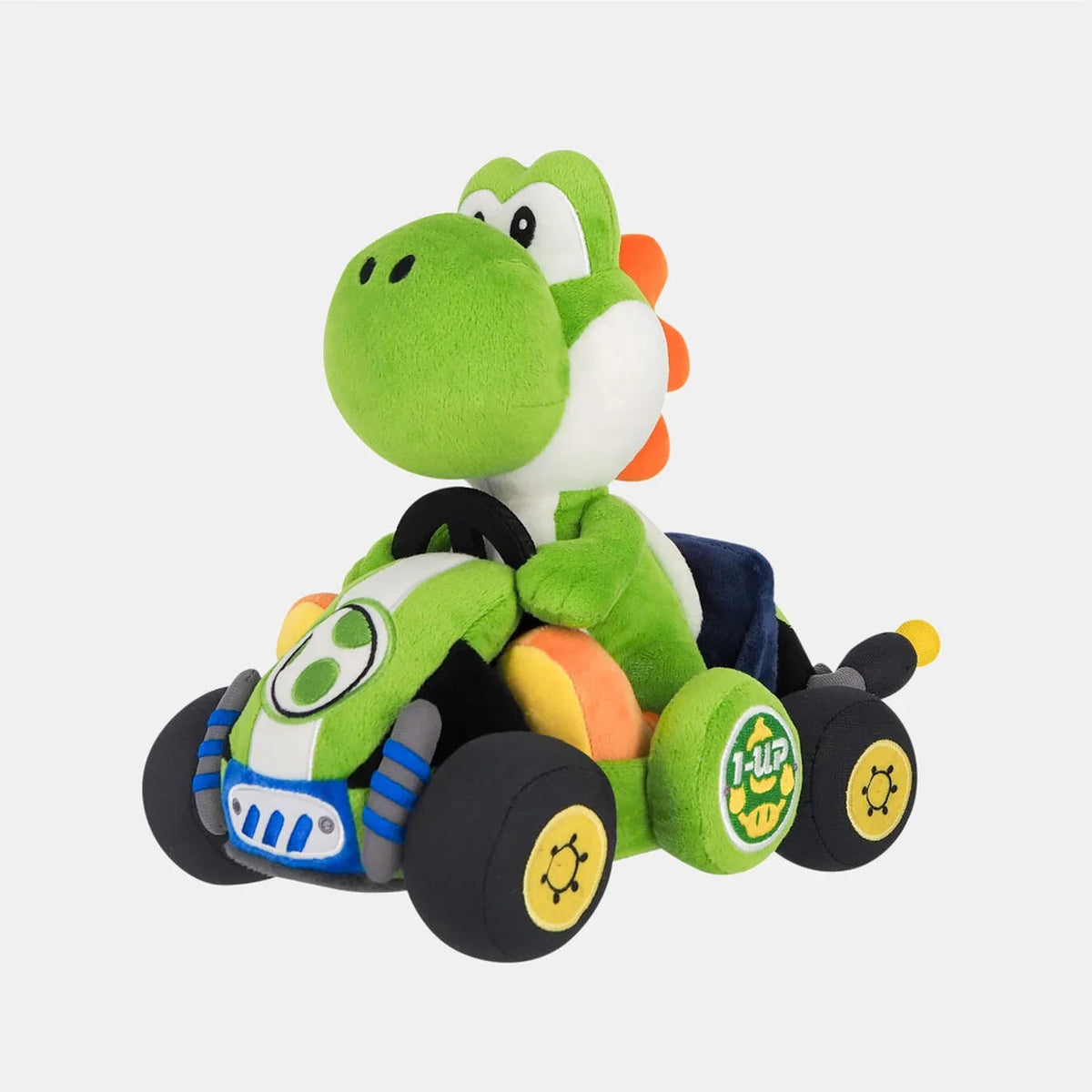 Mario Kart World Yoshi Plush Toy – Standard Kart Version