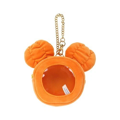 Disney Tokyo Resort 2025 Mickey Mouse Pumpkin Halloween Pouch