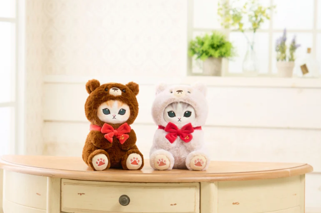 mofusand Teddy Bear Meow Plush S