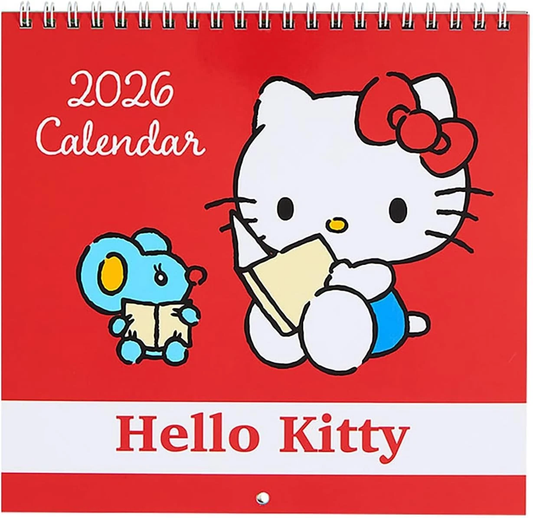 Hello Kitty 2026 Wall Calendar (Type M)