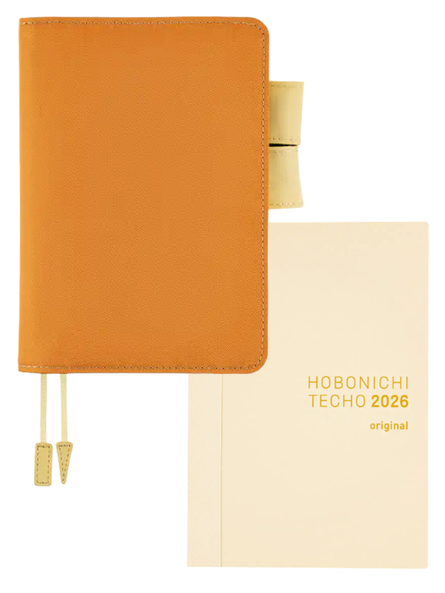 Hobonichi Techo Colors Butterscotch Cover Original Size A6 Polyester Planner Cover