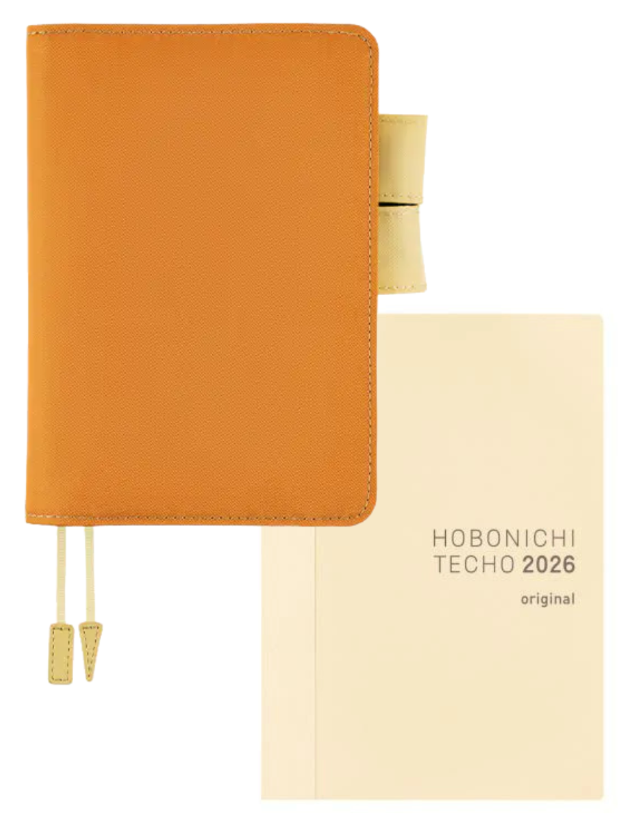 Hobonichi Techo Colors Butterscotch Cover Original Size A6 Polyester Planner Cover