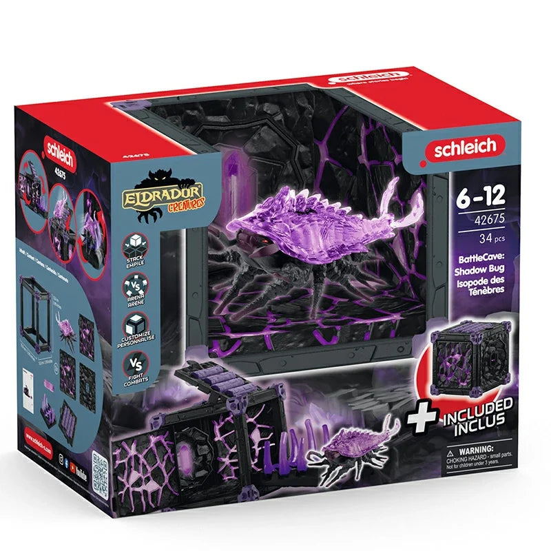 Schleich Eldrador Creatures Battle Cube Shadow Insect Figure Set