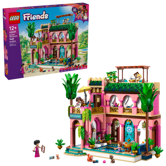 LEGO Friends Garden Restaurant  – Detailed Building Set
