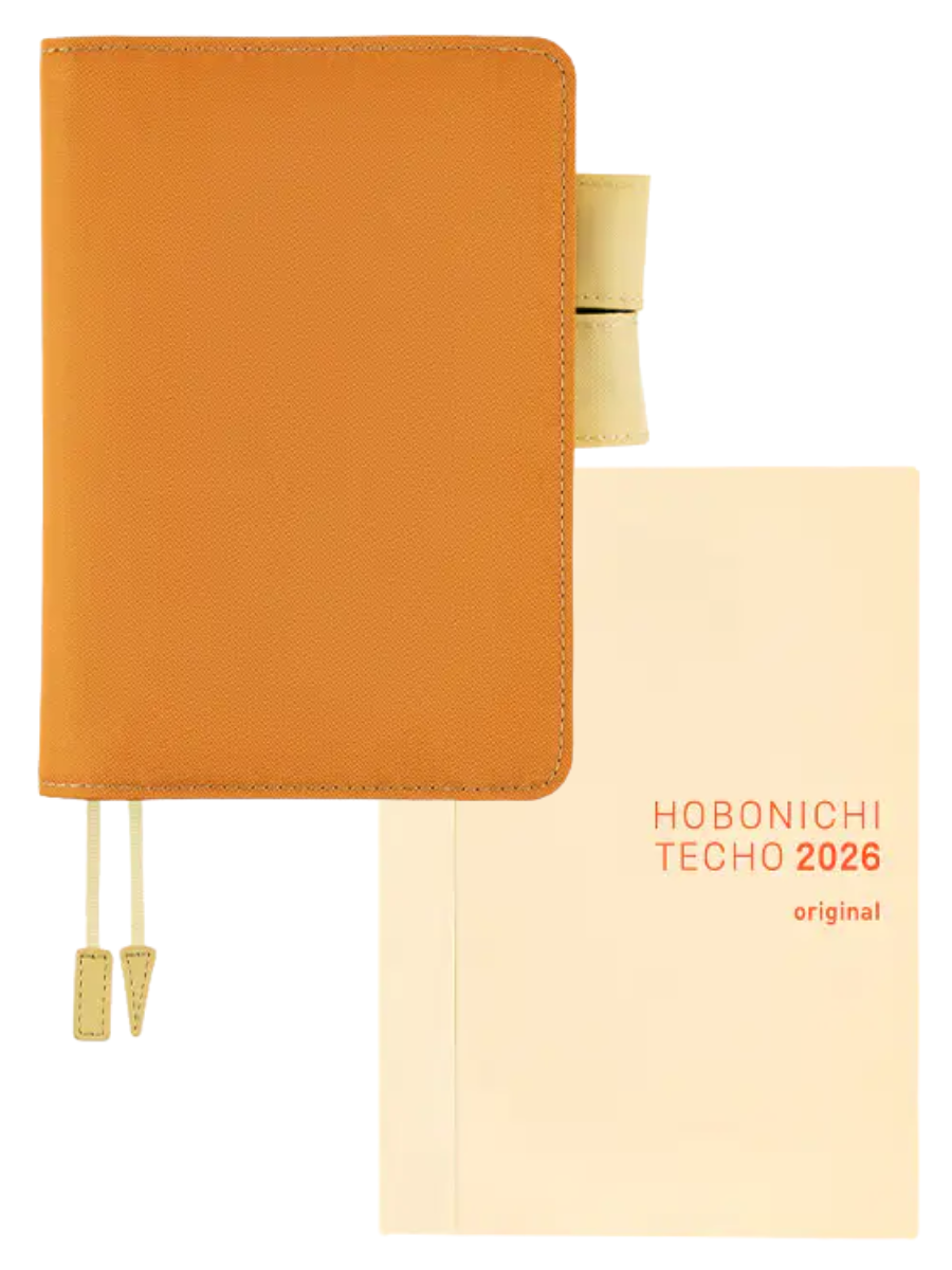 Hobonichi Techo Colors Butterscotch Cover Original Size A6 Polyester Planner Cover