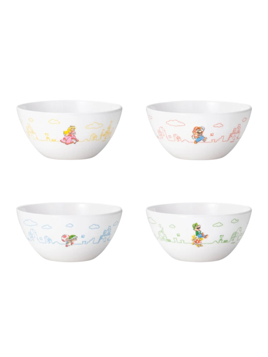 Nintendo Super Mario Family Life Bowl Set