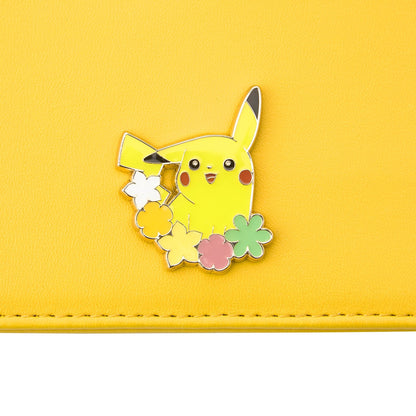 Pokemon ID Card Holder with Lanyard – Floral Design Collection
