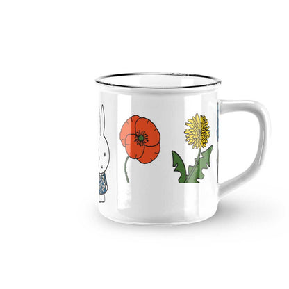 Miffy Floral Design Ceramic Mug