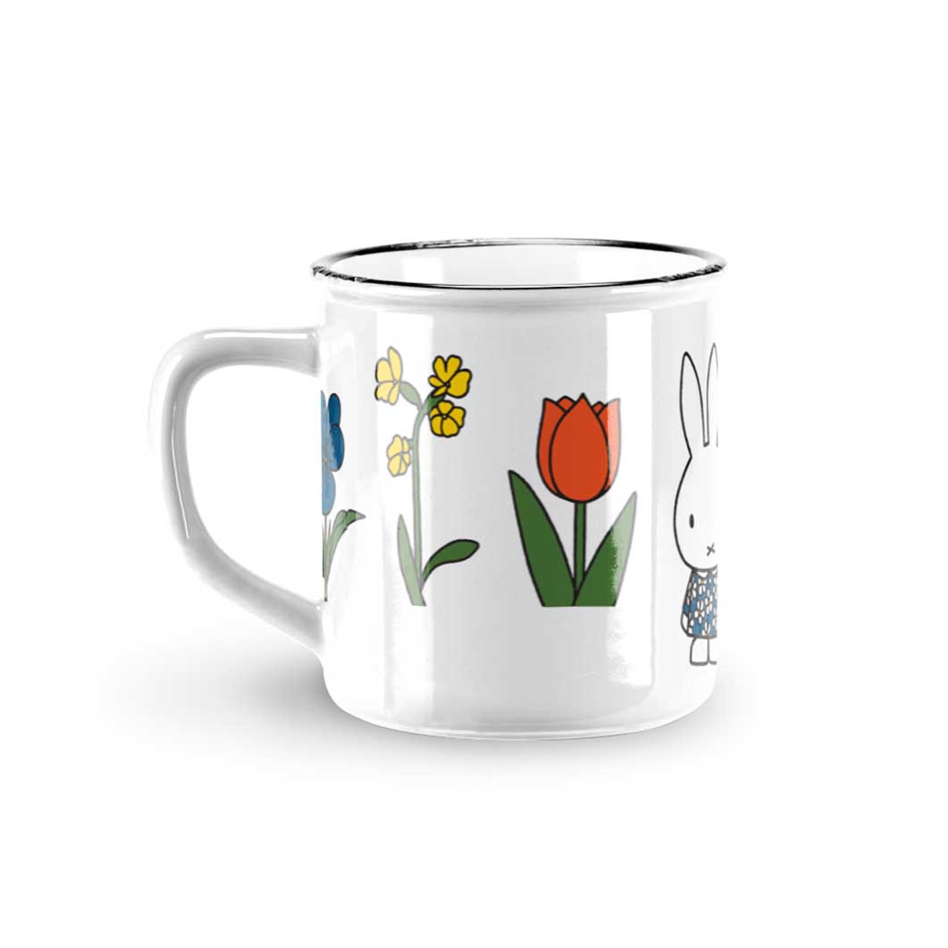 Miffy Floral Design Ceramic Mug