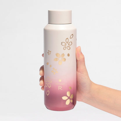 Starbucks Reserve Stainless Steel Bottle Light Gradient Sakura 2026 473ml