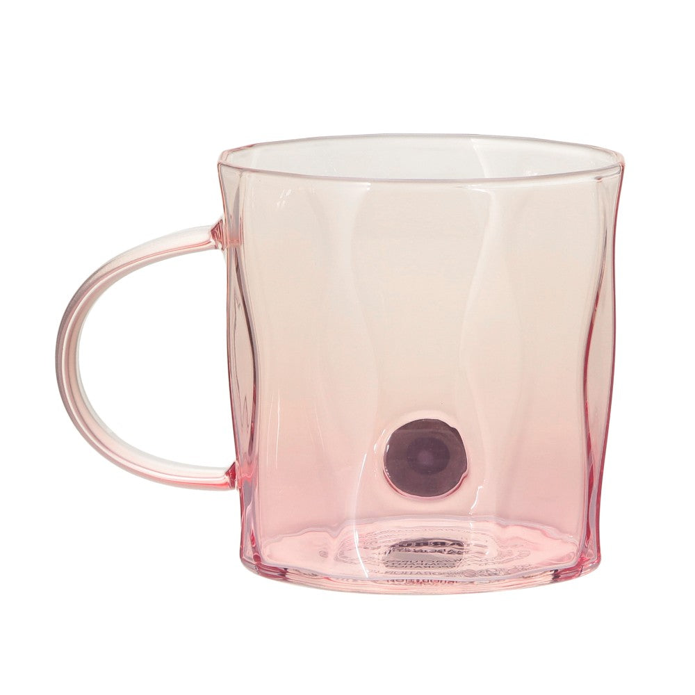 Starbucks Japan Sakura 2026 Heat-Resistant Glass Mug Pink Gradient 355ml