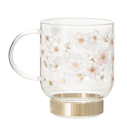 Starbucks Japan Sakura 2026 Heat-Resistant Glass Mug Gold 355ml