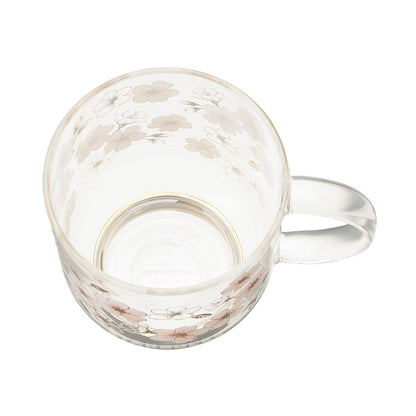 Starbucks Japan Sakura 2026 Heat-Resistant Glass Mug Gold 355ml