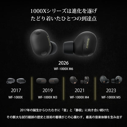 Sony WF-1000XM6 Wireless Noise Cancelling Earbuds