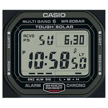 Casio G-SHOCK GW-5000U-1JF Solar Radio-Controlled Digital Watch