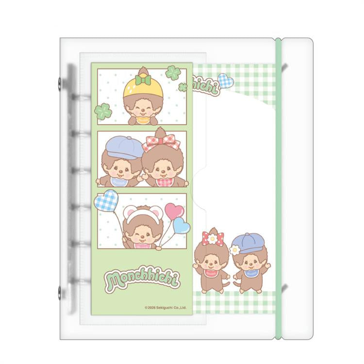 Monchhichi Sukipeta Sticker Binder Collection Book