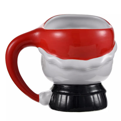 Tim Burton’s The Nightmare Before Christmas Jack Skellington 3D Ceramic Mug with Santa Hat Handle