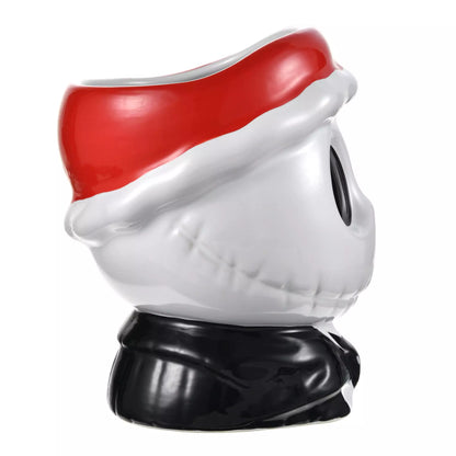 Tim Burton’s The Nightmare Before Christmas Jack Skellington 3D Ceramic Mug with Santa Hat Handle
