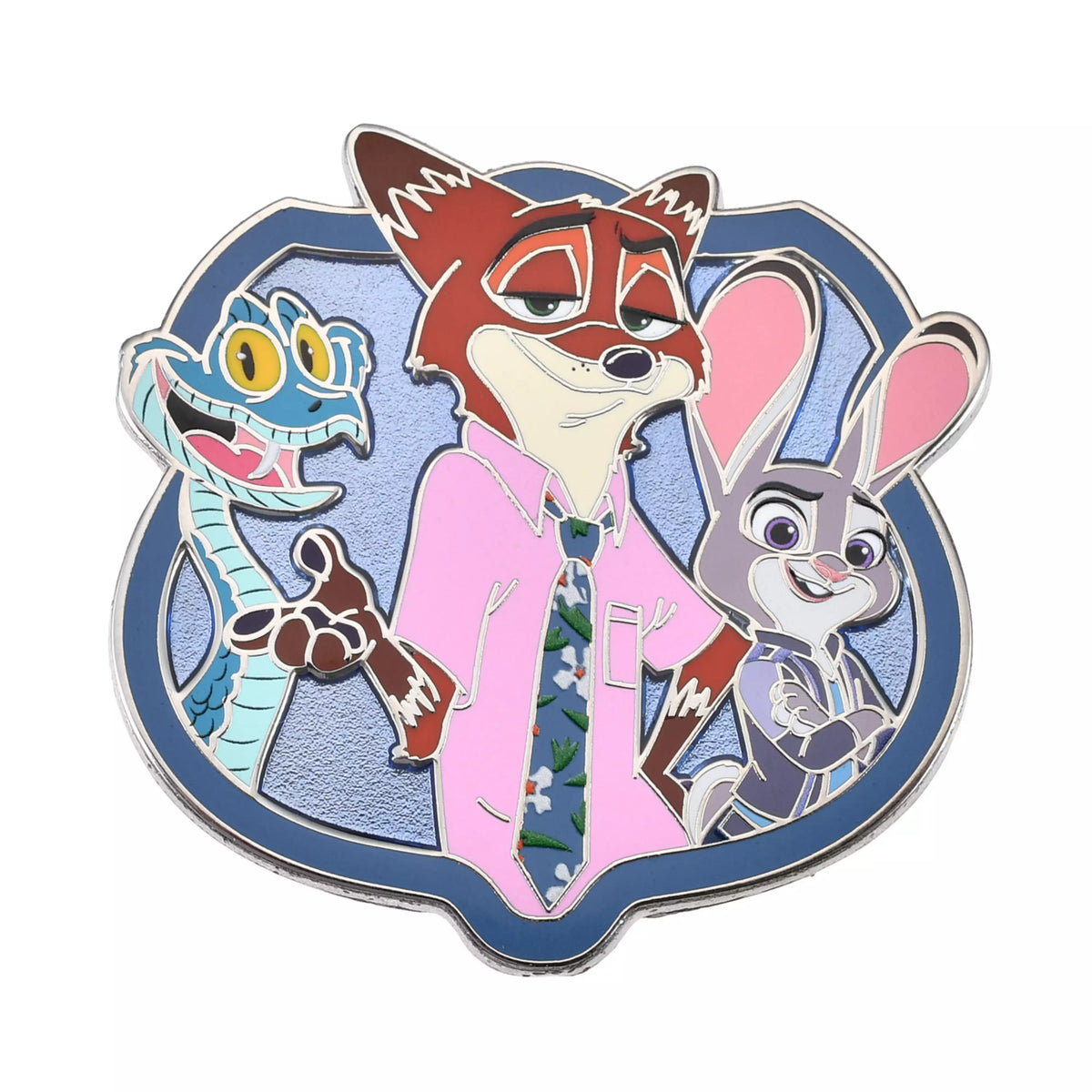 Disney Zootopia 2 Judy Hopps, Nick Wilde & Gary Pin Badge