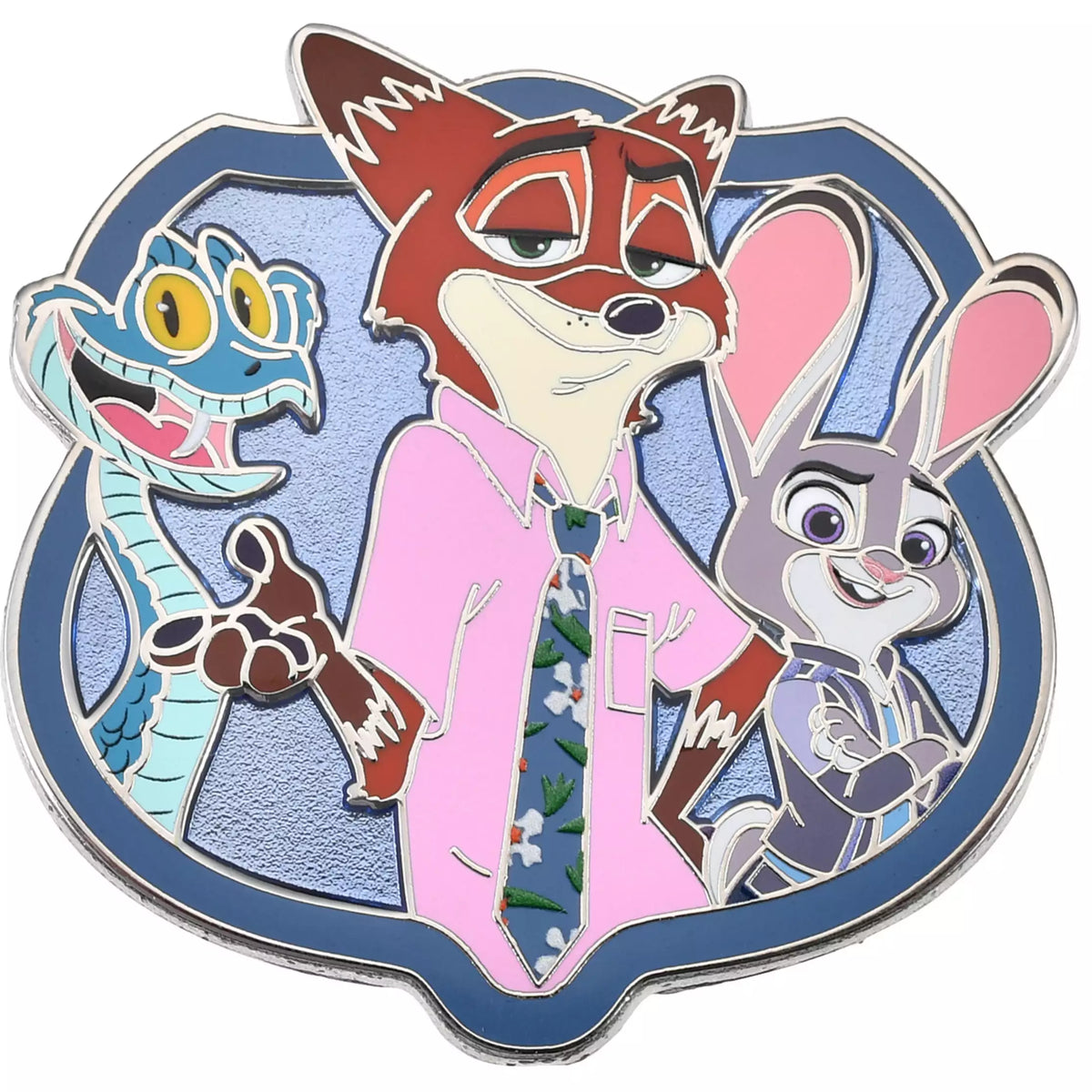 Disney Zootopia 2 Judy Hopps, Nick Wilde & Gary Pin Badge
