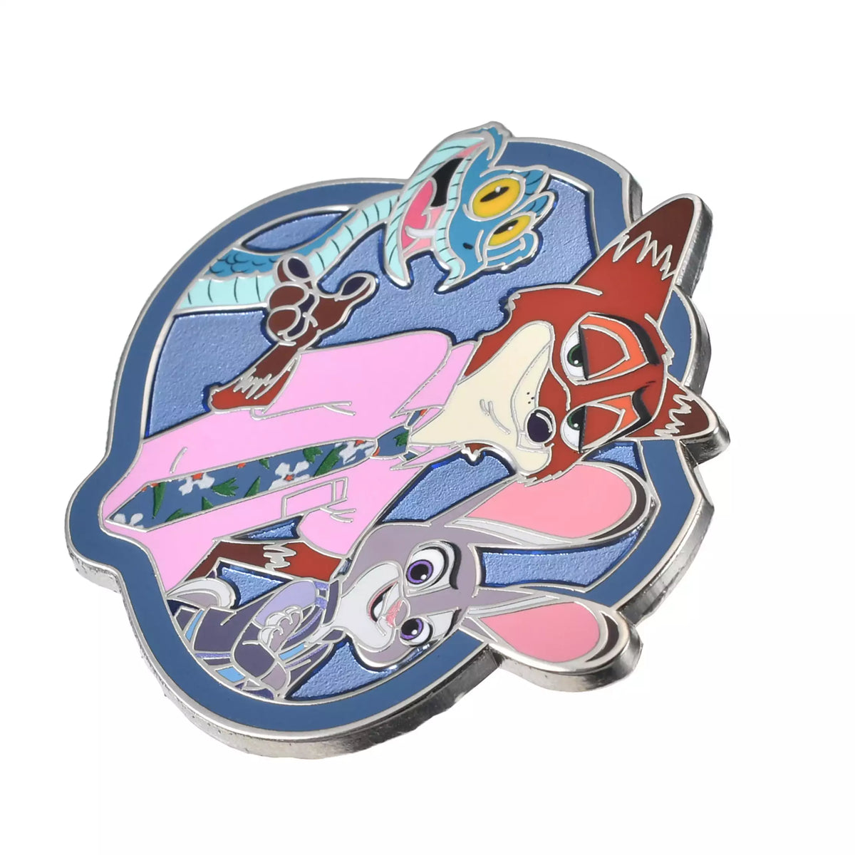 Disney Zootopia 2 Judy Hopps, Nick Wilde & Gary Pin Badge