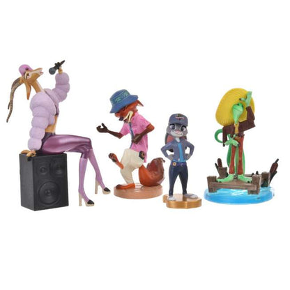 Disney Zootopia 2 Figure Set – Nick Wilde, Judy Hopps, Gazelle & More