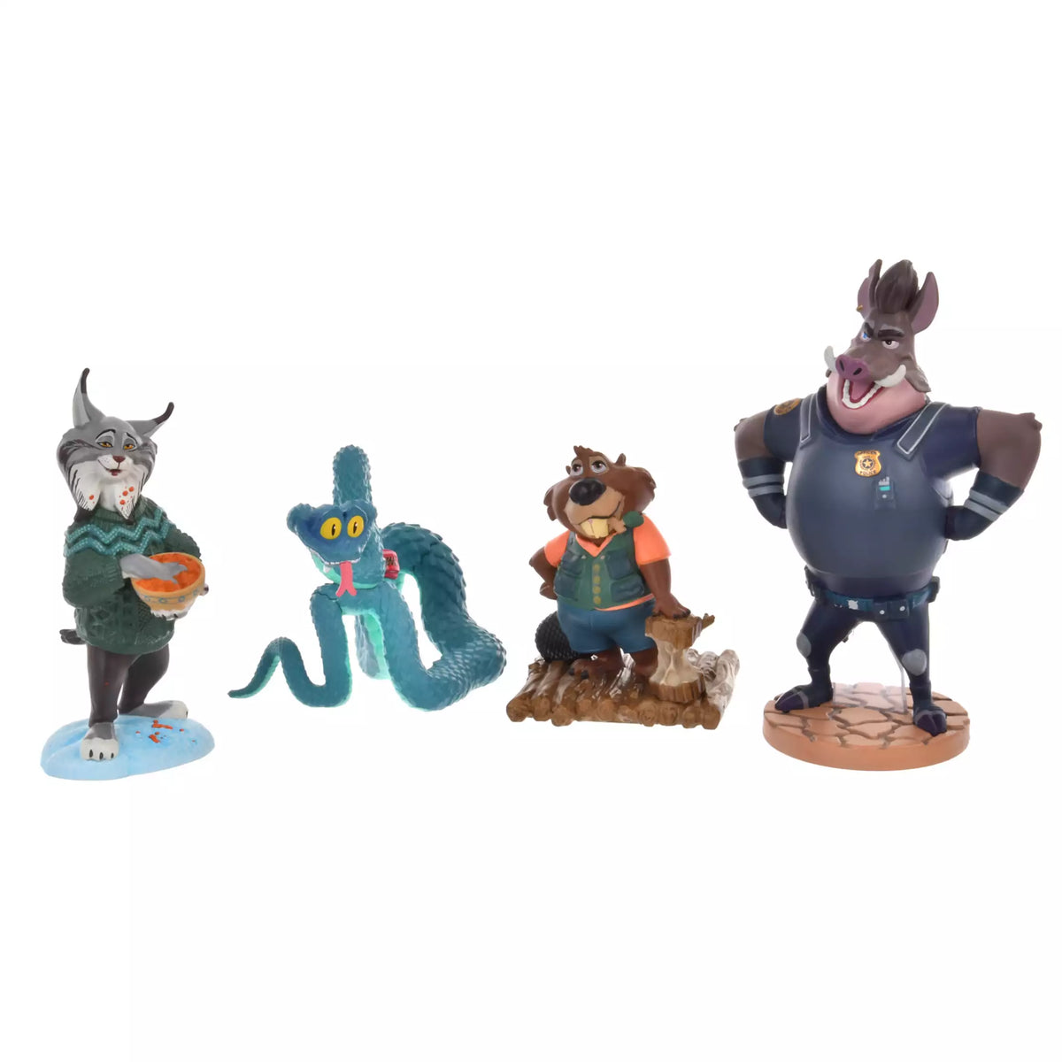 Disney Zootopia 2 Figure Set – Nick Wilde, Judy Hopps, Gazelle & More