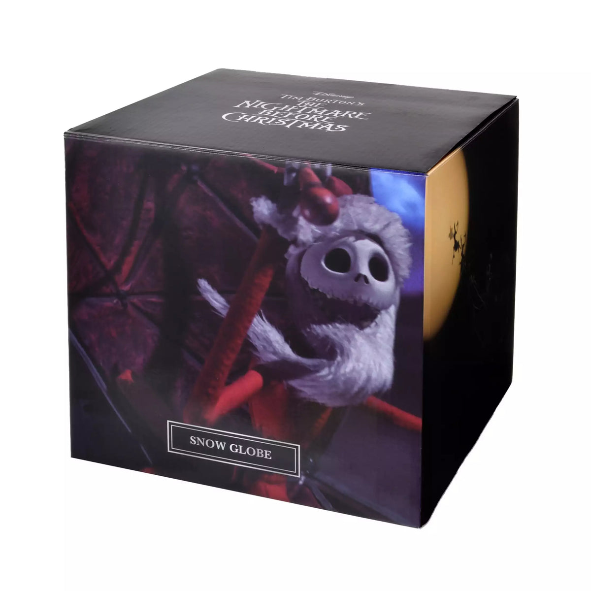 Disney The Nightmare Before Christmas Snow Dome with Moving Sleigh