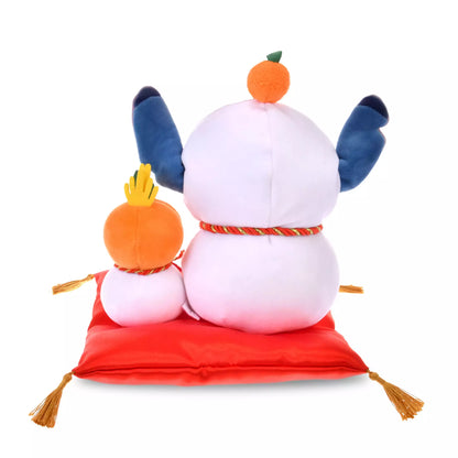 Disney Stitch & Scrump Kagami Mochi Plush 2026 New Year Edition