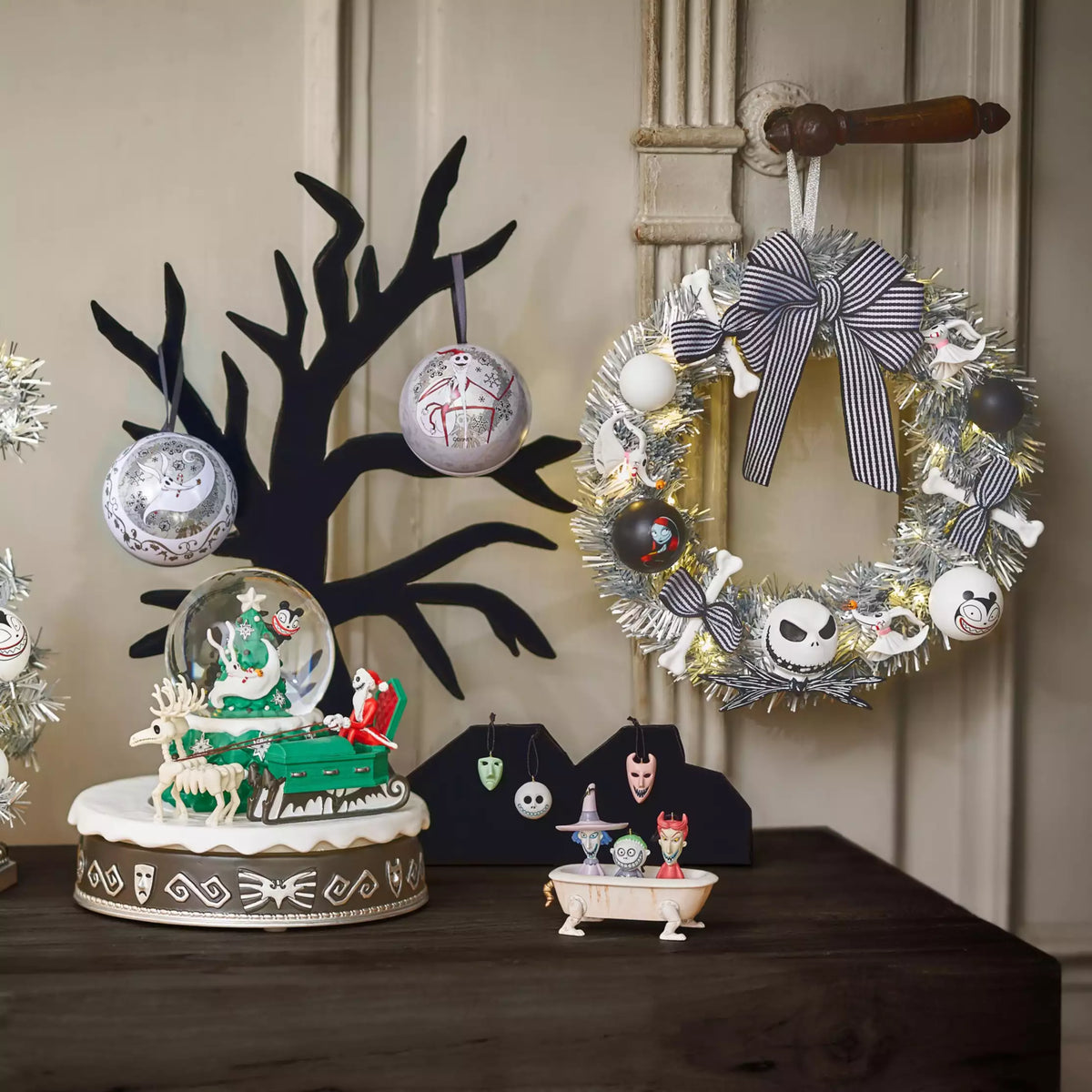 Disney The Nightmare Before Christmas Candy Ornament Tin