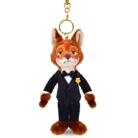 Disney Zootopia 2 Nick Wilde Formal Plush Keychain