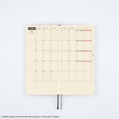 Hobonichi Techo 2027 Weeks Winnie-the-Pooh Story Time Loft Exclusive Planner [Pre-order]