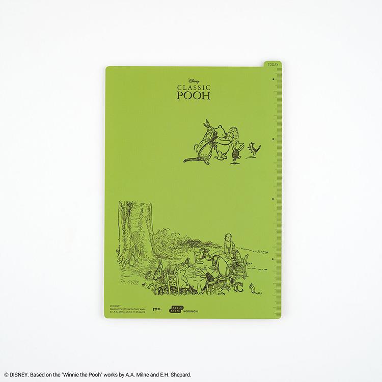 [Pre-order] Hobonichi Techo 2027 Cousin A5 Pencil Board Winnie-the-Pooh Green Door House Loft Exclusive