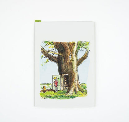 [Pre-order] Hobonichi Techo 2027 Cousin A5 Pencil Board Winnie-the-Pooh Green Door House Loft Exclusive