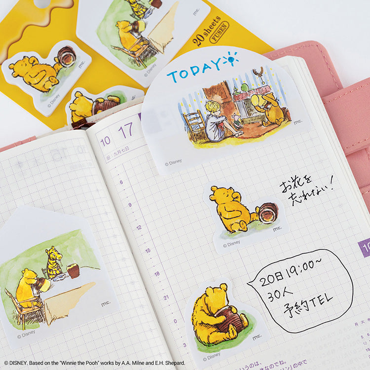 Hobonichi Techo 2027 Sticky Notes Winnie-the-Pooh Loft Exclusive [Pre-order]