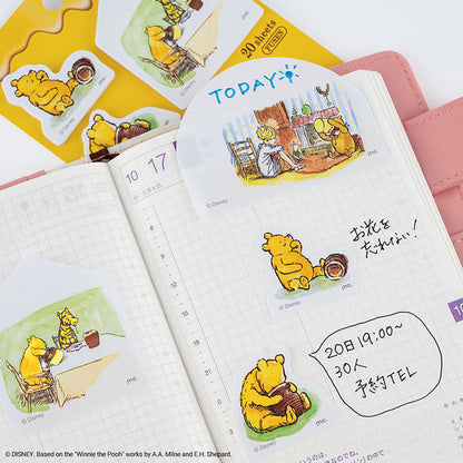 Hobonichi Techo 2027 Sticky Notes Winnie-the-Pooh Loft Exclusive [Pre-order]
