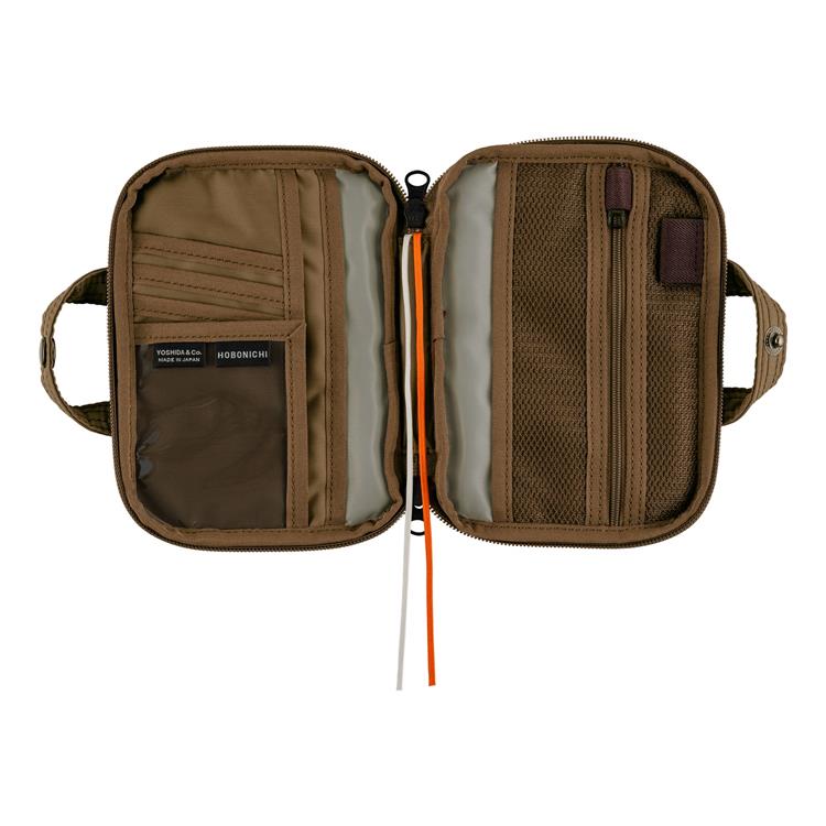 Hobonichi Techo 2026 A6 Original Planner Cover POTR Stroll Light Brown Nylon Organizer Cover