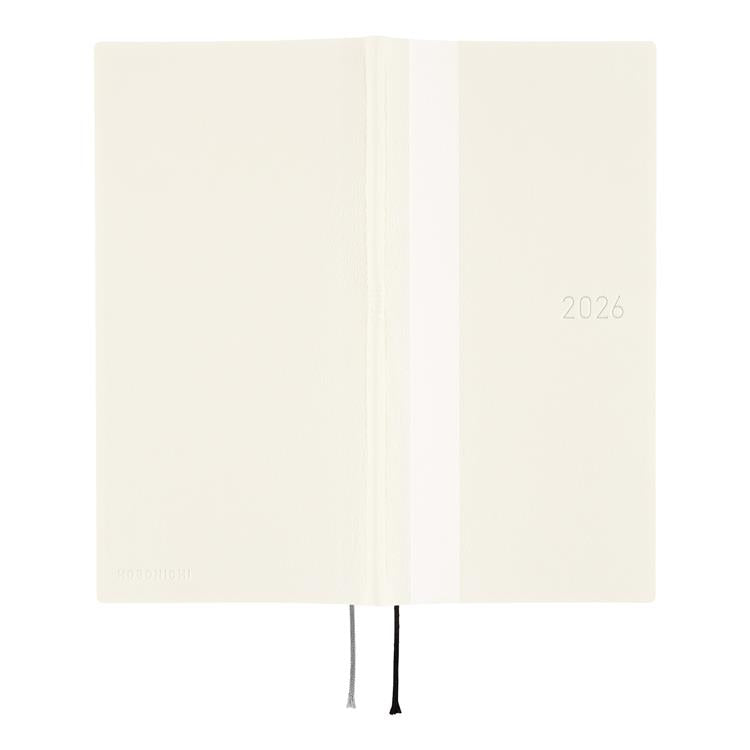 Hobonichi Weeks White Line Ivory Planner Japanese
