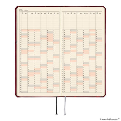 Hobonichi Techo 2026 Moomin "Lots of Little My" Weeks Planner