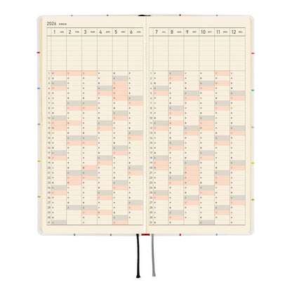 Hobonichi Weeks 100% ORANGE Squirrel Moving Planner Japanese