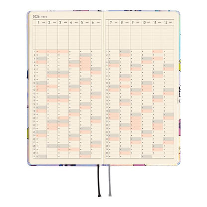 Hobonichi Weeks Candy Stripper Aurora Planner