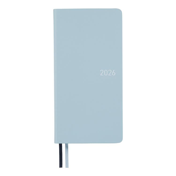 Hobonichi Weeks Fine Classic Snow Blue Planner 2026